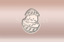 Încărcați o imagine în vizualizatorul galeriei: Csibe Tojásba Sütikiszúró - Húsvéti - Süthet3d