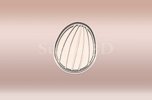 Kép betöltése a galériamegjelenítőbe: Csíkos Tojás Sütikiszúró - Húsvéti - Süthet3d