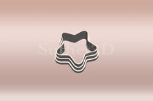 Încărcați o imagine în vizualizatorul galeriei: Csillag - Linzer Közép Kiszúró - Süthet3d