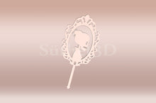 Kép betöltése a galériamegjelenítőbe: Csontváz Hölgy Tortabeszúró / Cupcake Díszítő - Süthet3d