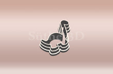 Încărcați o imagine în vizualizatorul galeriei: Dínó - Linzer Közép Kiszúró - Süthet3d