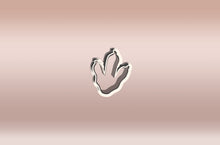 Kép betöltése a galériamegjelenítőbe: Dínó talp - Linzer Közép Kiszúró - Süthet3d