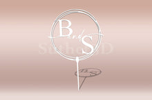 Kép betöltése a galériamegjelenítőbe: Egyedi Betűs Tortabeszúró / Topper #2 - Süthet3d