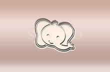 Kép betöltése a galériamegjelenítőbe: Elefánt Fej Sütikiszúró - Süthet3d