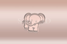 Kép betöltése a galériamegjelenítőbe: Elefánt Sütikiszúró - Süthet3d