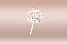 Kép betöltése a galériamegjelenítőbe: Halloween Tök Torta / Cupcake Díszítő - Süthet3d