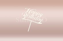 Încărcați o imagine în vizualizatorul galeriei: Happy Birthday Tortabeszúró / Cupcake Díszítő - Süthet3d