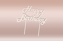 Kép betöltése a galériamegjelenítőbe: Happy Birthday5 Tortabeszúró / Cupcake Díszítő - Süthet3d