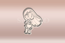 Kép betöltése a galériamegjelenítőbe: Hercegnő #12 Sütikiszúró - Süthet3d