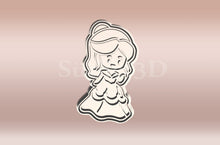 Kép betöltése a galériamegjelenítőbe: Hercegnő #4 Sütikiszúró - Süthet3d