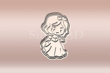 Kép betöltése a galériamegjelenítőbe: Hercegnő #8 Sütikiszúró - Süthet3d