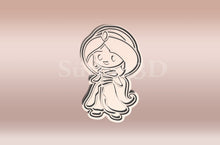 Kép betöltése a galériamegjelenítőbe: Hercegnő #9 Sütikiszúró - Süthet3d