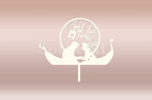 Kép betöltése a galériamegjelenítőbe: Hercegnős #2 Tortabeszúró / Cupcake Díszítő Pároknak - Süthet3d