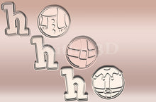 Încărcați o imagine în vizualizatorul galeriei: HoHoHo Karácsonyi szett - Karácsonyi Sütikiszúró - Süthet3d