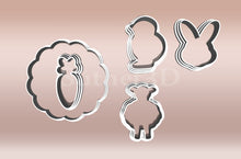 Încărcați o imagine în vizualizatorul galeriei: Húsvéti Linzer Kiszúró Szett - Süthet3d