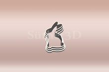 Kép betöltése a galériamegjelenítőbe: Húsvéti Nyuszi #2 - Linzer Közép Kiszúró - Süthet3d