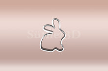 Încărcați o imagine în vizualizatorul galeriei: Húsvéti nyuszi #3 Linzer Körvonal Kiszúró - Süthet3d