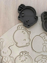 Kép betöltése a galériamegjelenítőbe: Húsvéti Nyusz,i Csibe, Tojás Sütikiszúró - Süthet3d