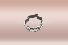 Încărcați o imagine în vizualizatorul galeriei: Kagyló - Linzer Közép Kiszúró - Süthet3d