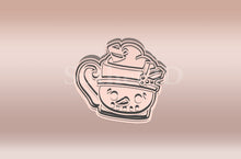 Kép betöltése a galériamegjelenítőbe: Kakaós Bögre Hóember - Karácsonyi Sütikiszúró - Süthet3d