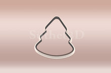 Încărcați o imagine în vizualizatorul galeriei: Karácsonyfa Karácsonyi Linzer Körvonal Kiszúró - Süthet3d