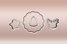 Încărcați o imagine în vizualizatorul galeriei: Karácsonyi Linzer MINI Kiszúró Kis Szett - Süthet3d