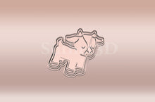 Kép betöltése a galériamegjelenítőbe: Kecske Sütikiszúró Háztáji Állat - Süthet3d