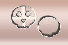 Încărcați o imagine în vizualizatorul galeriei: Koponya Linzer Sütikiszúró Szett - Halloween - Süthet3d