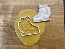 Kép betöltése a galériamegjelenítőbe: Korcsolya Sütikiszúró - Karácsony - Süthet3d