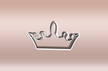 Kép betöltése a galériamegjelenítőbe: Korona Körvonal Sütikiszúró - Süthet3d