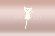 Kép betöltése a galériamegjelenítőbe: Macska Torta / Cupcake Díszítő - Süthet3d