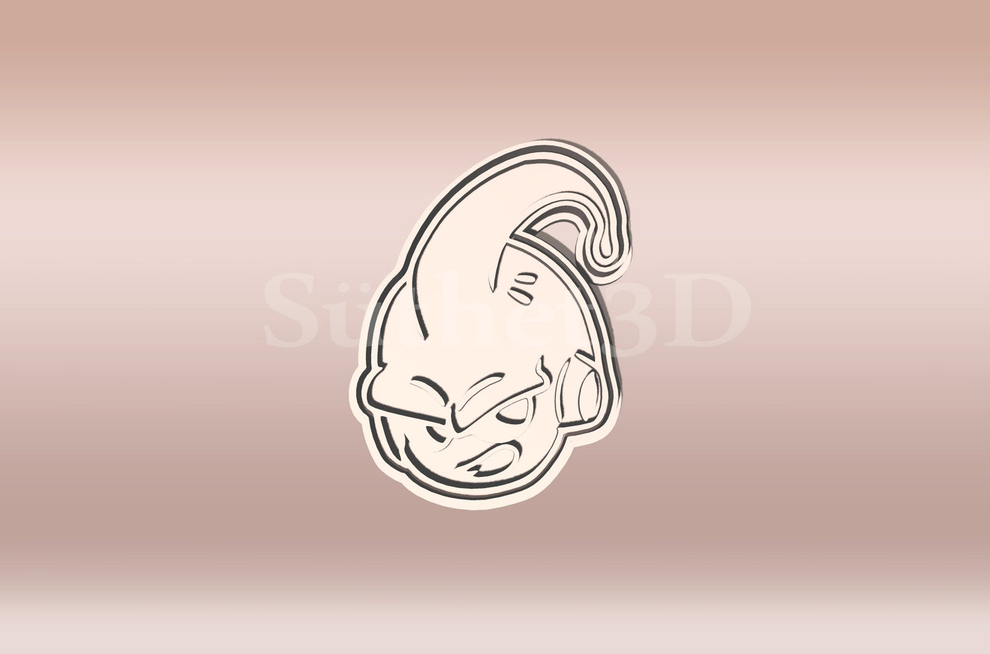 Majin Buu Chibi Dragon Ball Sütikiszúró - Süthet3d
