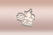 Încărcați o imagine în vizualizatorul galeriei: Manó Virággal Sütikiszúró - Húsvéti - Süthet3d