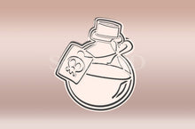 Kép betöltése a galériamegjelenítőbe: Méreggel Teli Üveg Sütikiszúró - Halloween - Süthet3d