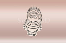 Încărcați o imagine în vizualizatorul galeriei: Mikulás Egész Alakos - Karácsonyi Sütikiszúró - Süthet3d