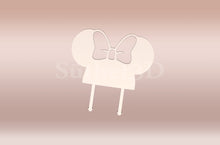 Kép betöltése a galériamegjelenítőbe: Minnie Tortabeszúró / Cupcake Díszítő - Süthet3d