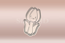 Încărcați o imagine în vizualizatorul galeriei: Nyitott Szemű Tulipán Sütikiszúró - Húsvéti - Süthet3d