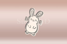 Kép betöltése a galériamegjelenítőbe: Nyuszi #4 Sütikiszúró - Húsvéti - Süthet3d