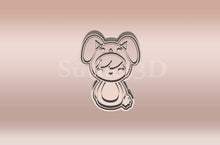 Încărcați o imagine în vizualizatorul galeriei: Nyuszi jelmezes gyerek Sütikiszúró - Húsvéti - Süthet3d