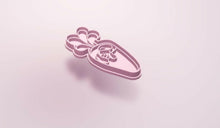 Kép betöltése a galériamegjelenítőbe: Nyuszi Répa zebben #2 Sütikiszúró - Süthet3d