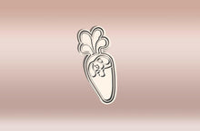 Kép betöltése a galériamegjelenítőbe: Nyuszi Répa zebben #2 Sütikiszúró - Süthet3d