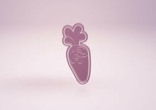 Kép betöltése a galériamegjelenítőbe: Nyuszi Répa zebben #2 Sütikiszúró - Süthet3d