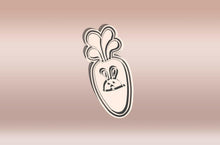 Încărcați o imagine în vizualizatorul galeriei: Nyuszi Répa zebben Sütikiszúró - Süthet3d