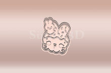 Încărcați o imagine în vizualizatorul galeriei: Nyuszifagyi #4 Sütikiszúró - Húsvéti - Süthet3d