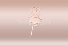 Kép betöltése a galériamegjelenítőbe: Peppa Tortabeszúró / Cupcake Díszítő - Süthet3d