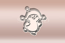 Kép betöltése a galériamegjelenítőbe: Pingvin Sapkával Sütikiszúró - Karácsony - Süthet3d