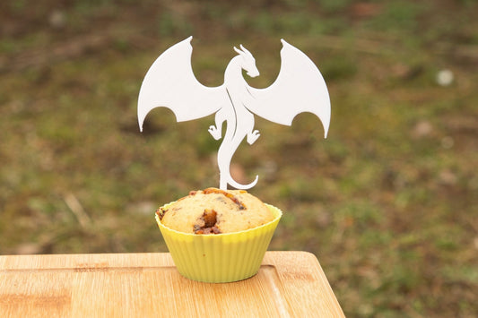 Sárkány Tortabeszúró / Cupcake Díszítő - Süthet3d