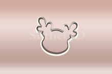 Kép betöltése a galériamegjelenítőbe: Szarvas Karácsonyi - Linzer Közép Kiszúró - Süthet3d