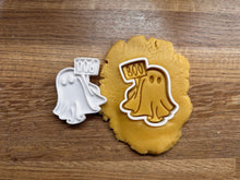 Kép betöltése a galériamegjelenítőbe: Szellem Boo Sütikiszúró - Halloween - Süthet3d