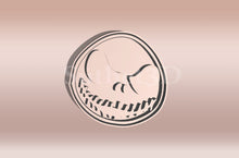 Kép betöltése a galériamegjelenítőbe: Szellem Fej Sütikiszúró - Halloween - Süthet3d